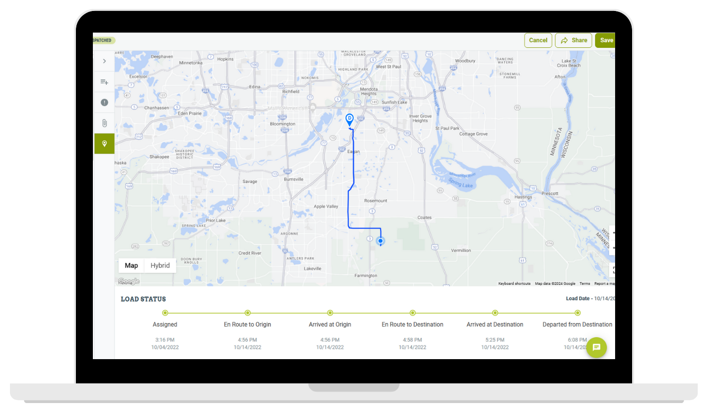 Real Time Load Visibility Real Time Load Visibility